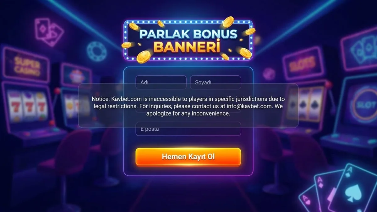 Bonusla kayıt ol